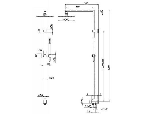 Santeh-Crystal.ru: Душевая система Paini RS Q1 50CR191ARQ3P3 Хром Купить Душевая система Paini RS Q1 50CR191ARQ3P3 Хром в магазине сантехники Santeh-Crystal.ru