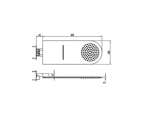 Santeh-Crystal.ru: Верхний душ RGW Shower Panels SP-62 21140362-01 Хром Заказать Верхний душ RGW Shower Panels SP-62 21140362-01 Хром в магазине сантехники Santeh-Crystal.ru