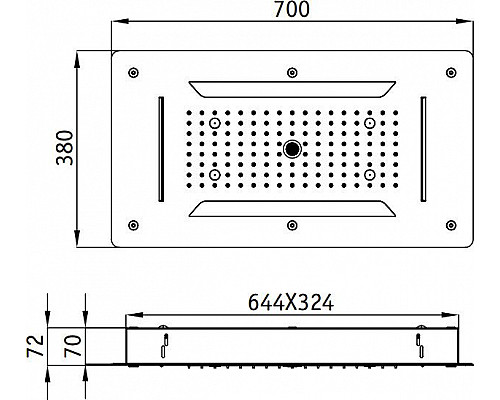 Santeh-Crystal.ru: Верхний душ RGW Shower Panels SP-71 21140271-01 Хром Приобрести Верхний душ RGW Shower Panels SP-71 21140271-01 Хром в магазине сантехники Santeh-Crystal.ru