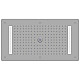 Приобрести Верхний душ RGW Shower Panels SP-72 21140272-01 Хром в магазине сантехники Santeh-Crystal.ru