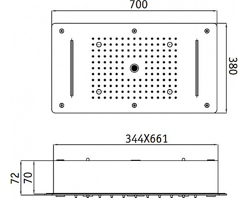 Santeh-Crystal.ru: Верхний душ RGW Shower Panels SP-72 21140272-01 Хром Приобрести Верхний душ RGW Shower Panels SP-72 21140272-01 Хром в магазине сантехники Santeh-Crystal.ru
