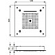 Приобрести Верхний душ RGW Shower Panels SP-73 21140273-01 Хром в магазине сантехники Santeh-Crystal.ru