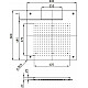 Приобрести Верхний душ RGW Shower Panels SP-74 21140274-01 Хром в магазине сантехники Santeh-Crystal.ru