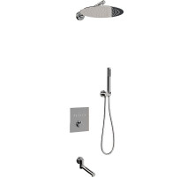 Душевая система RGW Shower Panels SP-370 511408370-01 с термостатом Хром