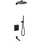 Заказать Душевая система RGW Shower Panels SP-370B 511408370-04 с термостатом Черная матовая в магазине сантехники Santeh-Crystal.ru
