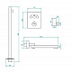 Заказать Душевая система RGW Shower Panels SP-370B 511408370-04 с термостатом Черная матовая в магазине сантехники Santeh-Crystal.ru