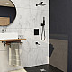 Заказать Душевая система RGW Shower Panels SP-371B 511408371-04 с термостатом Черная матовая в магазине сантехники Santeh-Crystal.ru