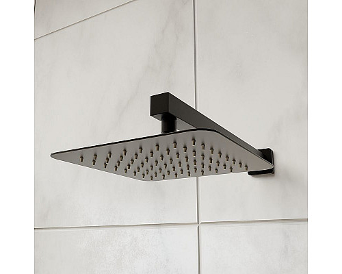 Заказать Душевая система RGW Shower Panels SP-371B 511408371-04 с термостатом Черная матовая в магазине сантехники Santeh-Crystal.ru