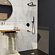 Купить Душевая система RGW Shower Panels SP-55B 51140855-04 Черная матовая в магазине сантехники Santeh-Crystal.ru