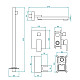 Приобрести Душевая система RGW Shower Panels SP-56B 51140856-04 Черная матовая в магазине сантехники Santeh-Crystal.ru