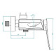 Купить Душевая система RGW Shower Panels SP-33B 51140133-04 Черная матовая в магазине сантехники Santeh-Crystal.ru