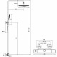 Купить Душевая система Ravak 10° Free TD F 091.00/150 X070141 с термостатом Хром в магазине сантехники Santeh-Crystal.ru