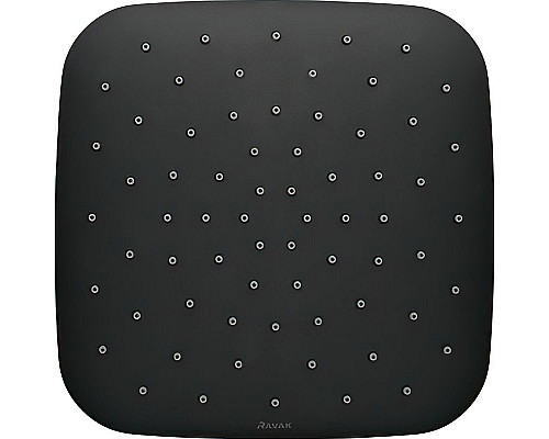 Купить Верхний душ Ravak X07P570 Черный матовый в магазине сантехники Santeh-Crystal.ru