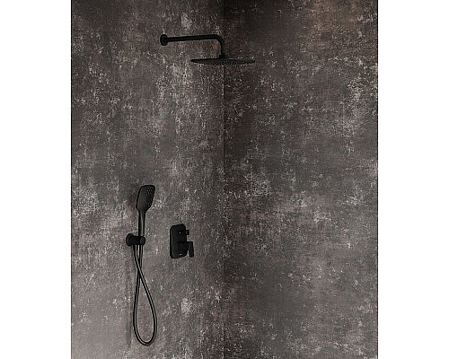 Купить Верхний душ Ravak X07P570 Черный матовый в магазине сантехники Santeh-Crystal.ru