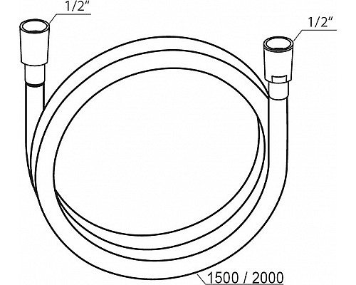 Заказать Душевой шланг Ravak SilverShine 914.02 X07P339 Хром в магазине сантехники Santeh-Crystal.ru