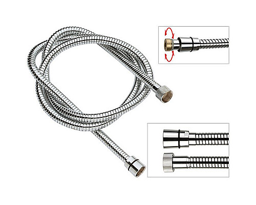 Заказать Душевой шланг Remer 333CNDGAT150 Хром в магазине сантехники Santeh-Crystal.ru