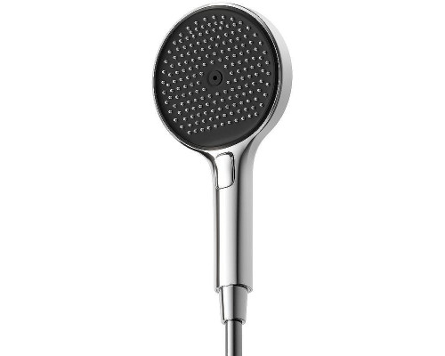 Ручной душ Sancos Nok round SC6001CH-B Хром Черный матовый