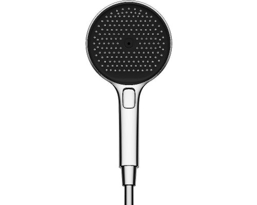 Ручной душ Sancos Nok round SC6001CH-B Хром Черный матовый