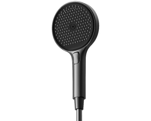 Ручной душ Sancos Nok round SC6001GG Вороненая сталь Черный матовый