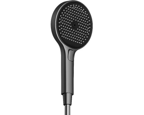 Ручной душ Sancos Nok round SC6001GG Вороненая сталь Черный матовый