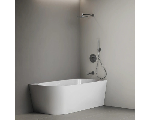 Душевая система Sancos Этна (Etna) SC9041GG с термостатом цвет Вороненая сталь