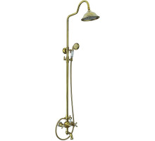 Душевая система Seaman Barcelone SSL-5523-AG Состаренное золото