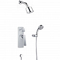 Душевая система Timo Helmi SX-4059/00-16SM Хром Белый Душевая система Timo Helmi SX-4059/00-16SM Хром Белый