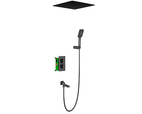 Купить Душевая система Timo Petruma SX-5019/03SM Черный в магазине сантехники Santeh-Crystal.ru
