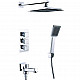 Купить Душевая система Timo Tetra-Thermo SX-0199/00 с термостатом Хром в магазине сантехники Santeh-Crystal.ru