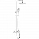 Душевая система Vitra Aquaheat A47205EXP с термостатом Хром Душевая система Vitra Aquaheat A47205EXP с термостатом Хром