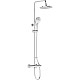 Купить Душевая система Vitra Aquaheat A47205EXP с термостатом Хром в магазине сантехники Santeh-Crystal.ru