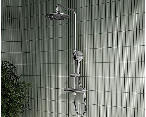 Santeh-Crystal.ru: Душевая система Vitra Aquaheat A47205EXP с термостатом Хром Купить Душевая система Vitra Aquaheat A47205EXP с термостатом Хром в магазине сантехники Santeh-Crystal.ru