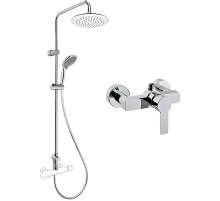Душевая система Vitra System Rain Flo S A49234EXP Хром