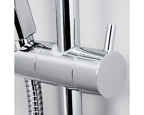Приобрести Душевой гарнитур WasserKRAFT A144 Хром в магазине сантехники Santeh-Crystal.ru