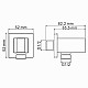 Купить Шланговое подключение WasserKRAFT A222 Черное матовое в магазине сантехники Santeh-Crystal.ru