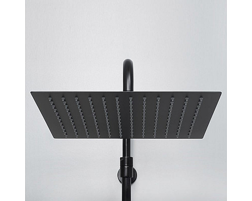 Заказать Душевая система WasserKRAFT A29901 с термостатом Черная матовая в магазине сантехники Santeh-Crystal.ru