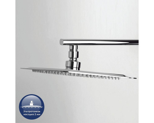 Заказать Душевая система WasserKRAFT A042 Хром в магазине сантехники Santeh-Crystal.ru