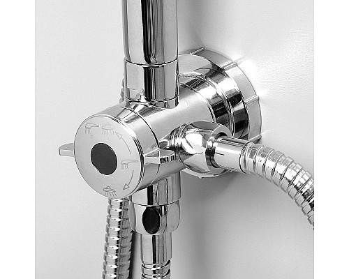 Заказать Душевая система WasserKRAFT A045 Хром в магазине сантехники Santeh-Crystal.ru