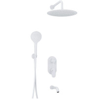 Душевая система WasserKRAFT А85161 Белая матовая