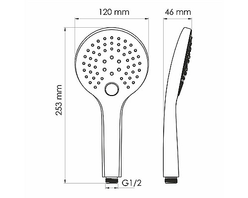 Заказать Душевая система WasserKRAFT А85155 Белая матовая в магазине сантехники Santeh-Crystal.ru