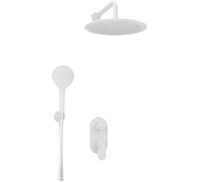 Душевая система WasserKRAFT А85155 Белая матовая