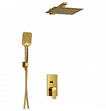 Душевая система WasserKRAFT А55201 Золото матовое