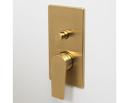 Заказать Душевая система WasserKRAFT А55201 Золото матовое в магазине сантехники Santeh-Crystal.ru