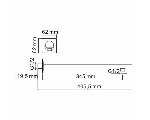 Заказать Душевая система WasserKRAFT А55201 Золото матовое в магазине сантехники Santeh-Crystal.ru
