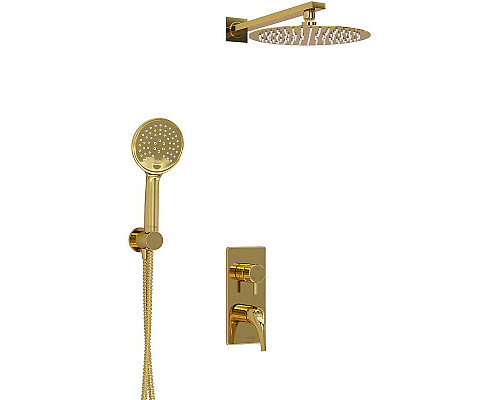 Приобрести Душевая система WasserKRAFT A71207 Золото в магазине сантехники Santeh-Crystal.ru