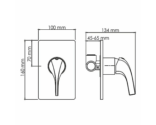Заказать Душевая система WasserKRAFT А71183 Золото в магазине сантехники Santeh-Crystal.ru