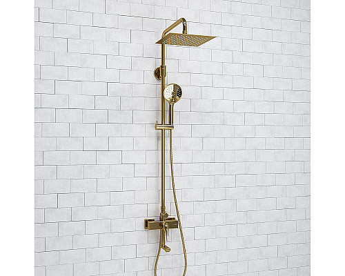 Приобрести Душевая система WasserKRAFT A171.256.207.PG Золото глянцевое в магазине сантехники Santeh-Crystal.ru