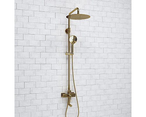Приобрести Душевая система WasserKRAFT A171.263.207.PG Золото глянцевое в магазине сантехники Santeh-Crystal.ru