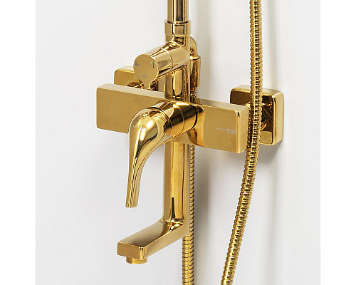 Заказать Душевая система WasserKRAFT A171.261.207.PG Золото глянцевое в магазине сантехники Santeh-Crystal.ru