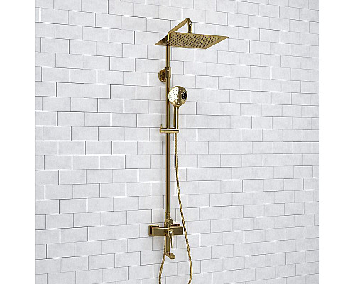 Заказать Душевая система WasserKRAFT A171.261.207.PG Золото глянцевое в магазине сантехники Santeh-Crystal.ru